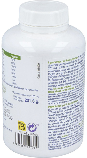 Дієтична добавка Bioserum Azione Colageno Sport 180 таблеток (8427268117554) - зображення 4