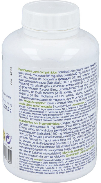 Дієтична добавка Bioserum Azione Colageno Sport 180 таблеток (8427268117554) - зображення 5