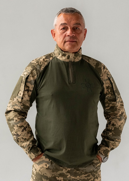 Рубашка тактическая убакс GorLin 58 Пиксель (Т-44Т) - изображение 1