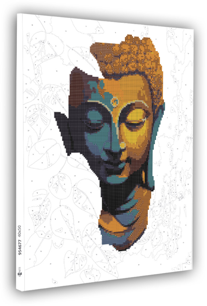 Картина по номерам Santi с алмазной мозаикой Будда 40х50 см (954677 ...