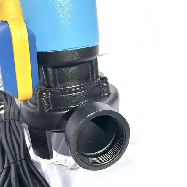 Насос фекальний з подрібнювачем поплавцевим вимикачем Expert Pump WQDC15-12 2кВт для каналізації та дренажу - зображення 3