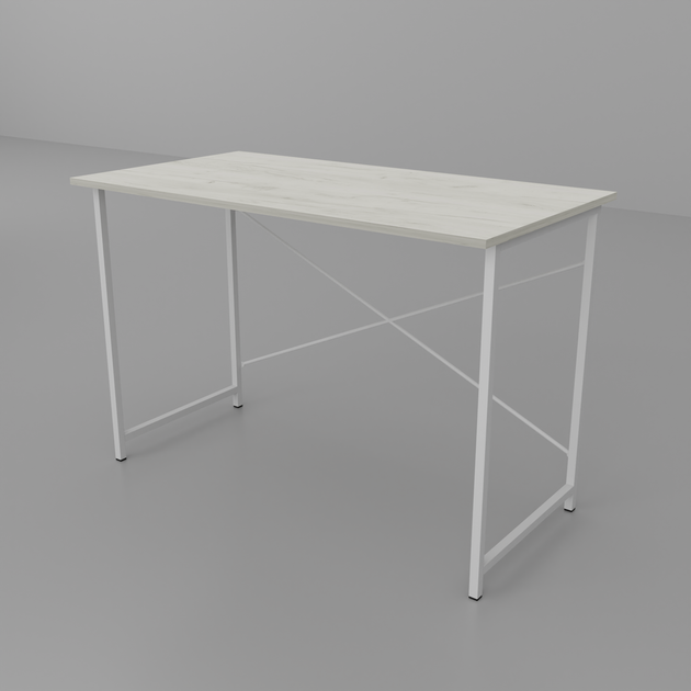 Стіл письмовий Гадж Неман 58×75×100 білий/крафт білий - зображення 2