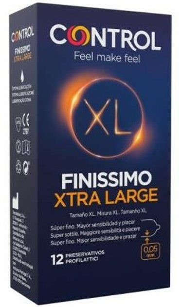 Prezerwatywy Control Finissimo Xl 12uds (8411134140333) - obraz 1