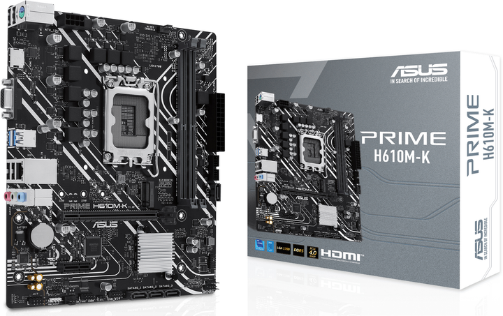 Материнская плата Asus PRIME H610M-K (s1700, Intel H610, PCI-Ex16) - изображение 7