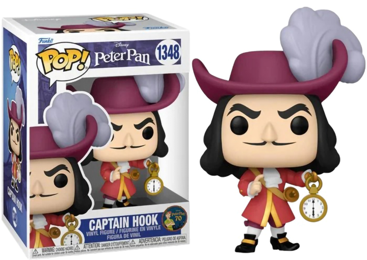Figurka Funko Pop Disney - Peter Pan 70th Hook (5908305244479) - obraz 1