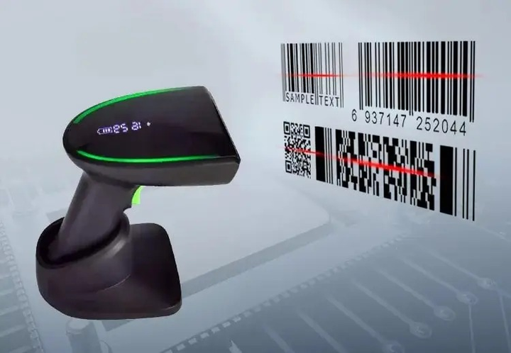 2D/1D бездротовий сканер штрих-коду USB, BlueTooth MC-S8GBD-PRO з базою для зарядки (MC-S8GBD-PRO) - зображення 6