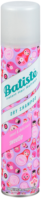 Suchy szampon Batiste Dry Shampoo Sweet&Delicious Sweetie 200 ml (5010724529577) - obraz 1