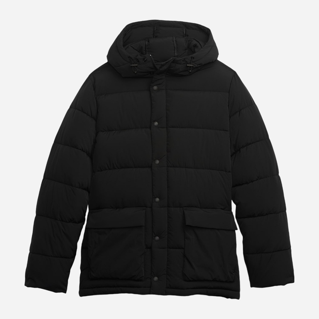 Куртка зимова чоловіча GAP 456910-00 L Чорна (500092794820) - зображення 4