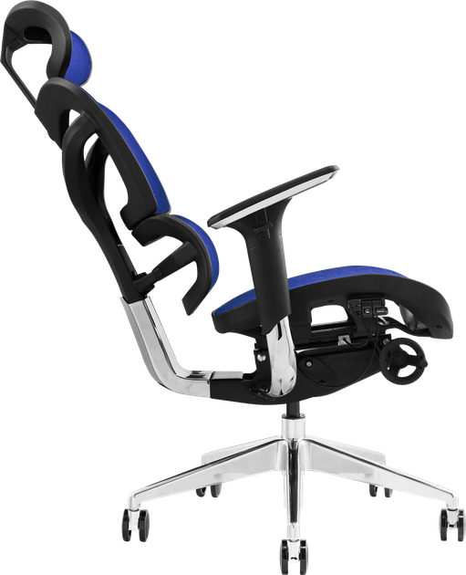 Офисное эргономичное кресло GT Racer X-702 Blue (W-65-1) - изображение 8