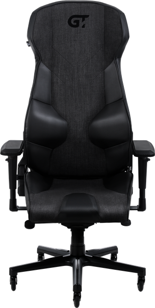 Геймерское кресло GT Racer X-8007 Dark Gray/Black - Фото 1 Геймерское кресло GT Racer X-8007 Dark Gray/Black - изображение 1