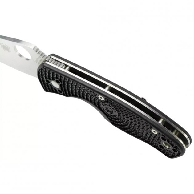 Нож складной Spyderco Persistence FRN Black тип замка Liner Lock C136PBK - изображение 2