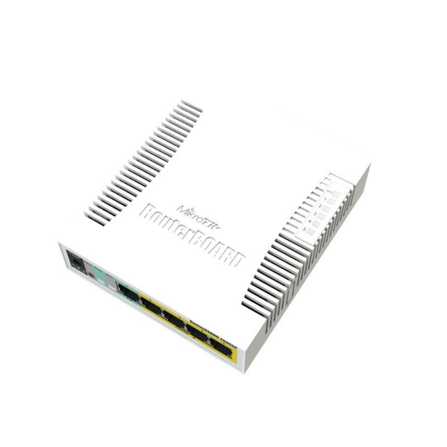 Управляемый коммутатор MikroTik CSS106-1G-4P-1S 5хGigabit Ethernet/1хSFP - Фото 2 Управляемый коммутатор MikroTik CSS106-1G-4P-1S 5хGigabit Ethernet/1хSFP - изображение 2