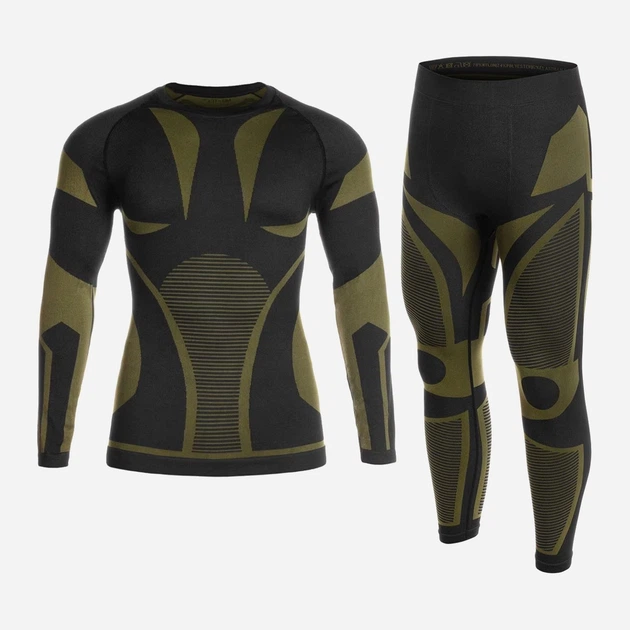 Комплект термобелья мужской MIL-TEC Functional Underwear Performance 019 2XL;3XL Black (4046872417825) - изображение 4