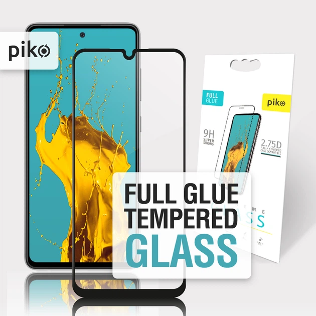 Защитное стекло для смартфона Samsung Galaxy A25 5G/A24/A24 5G Piko 9H Black (1283126574948) - Фото 2 Защитное стекло для смартфона Samsung Galaxy A25 5G/A24/A24 5G Piko 9H Black (1283126574948) - изображение 2