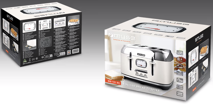 Тостер MUSE MS-131SC - изображение 5