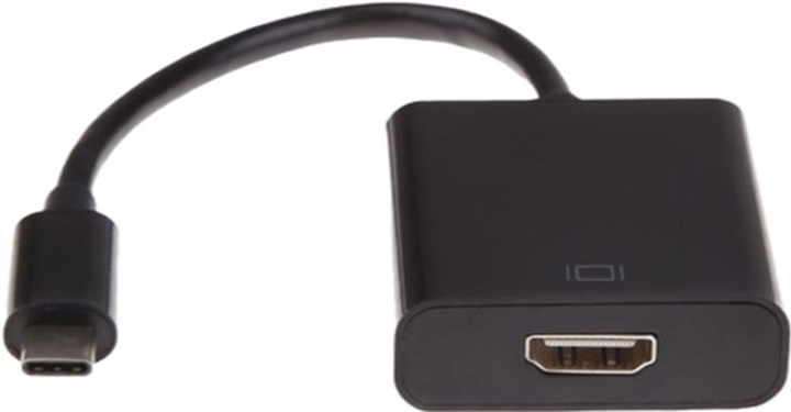 Кабель Cablexpert USB Type C-HDMI 0.15 m Black (8716309097642) - зображення 1