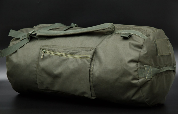 Военный баул сумка рюкзак 100л оливковый - изображение 2