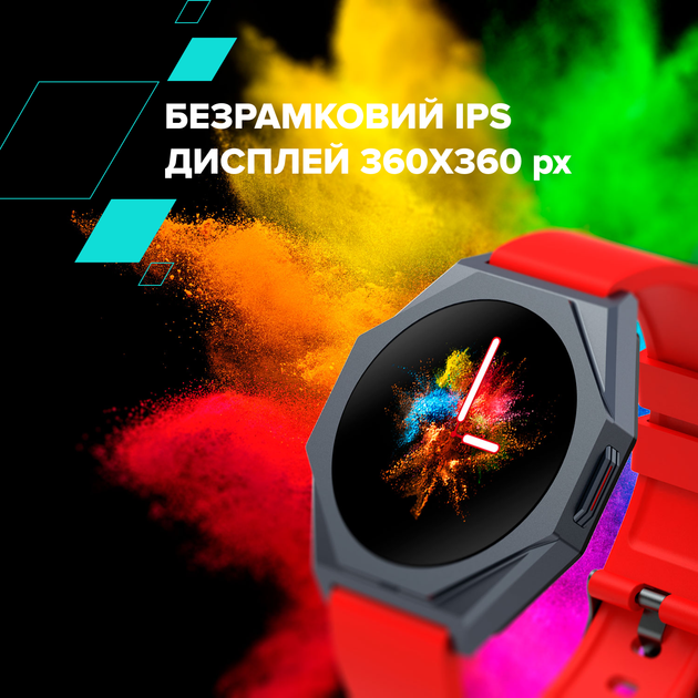 Смарт-часы Canyon Otto SW-86 Red (CNS-SW86RR) - изображение 8