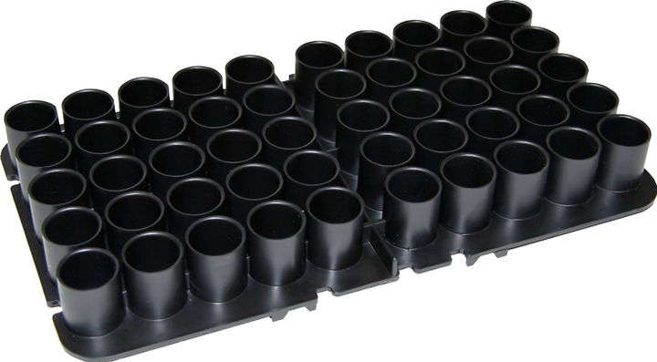 Підставка MTM Shotshell Tray на 50 глакоствольних патронів 12 кал. Колір - чорний - зображення 1