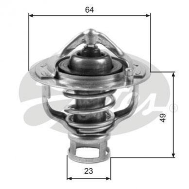 Термостат Gates TH04082 Nissan Pathfinder, Maxima; Infiniti J, M, QX 21200V720A, 2120003J05, 2120003J15 - изображение 1