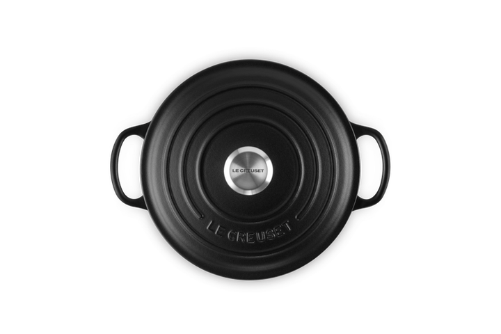 Каструля Le Creuset Signature 2,4 л Satin Black (21177200000430) - Фото 3 Каструля Le Creuset Signature 2,4 л Satin Black (21177200000430) - изображение 3