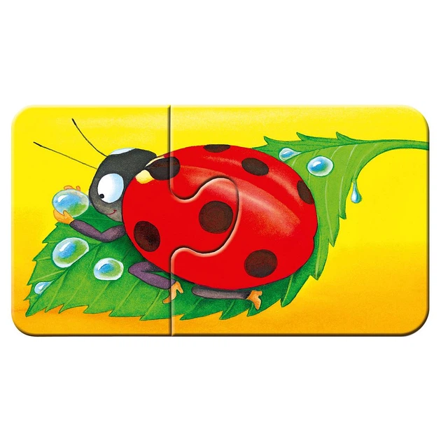 Zestaw puzzli Ravensburger Zwierzęta w ogrodzie 17 x 23 cm 9 x 2 elementów (4005556073139) - Zdjęcie 3 Zestaw puzzli Ravensburger Zwierzęta w ogrodzie 17 x 23 cm 9 x 2 elementów (4005556073139) - obraz 3