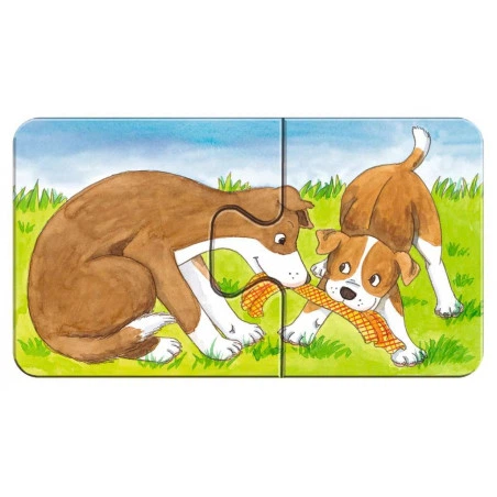 Puzzle klasyczne Ravensburger na farmie 18 x 10 cm 9 x 2 elementów (4005556073337) - obraz 7