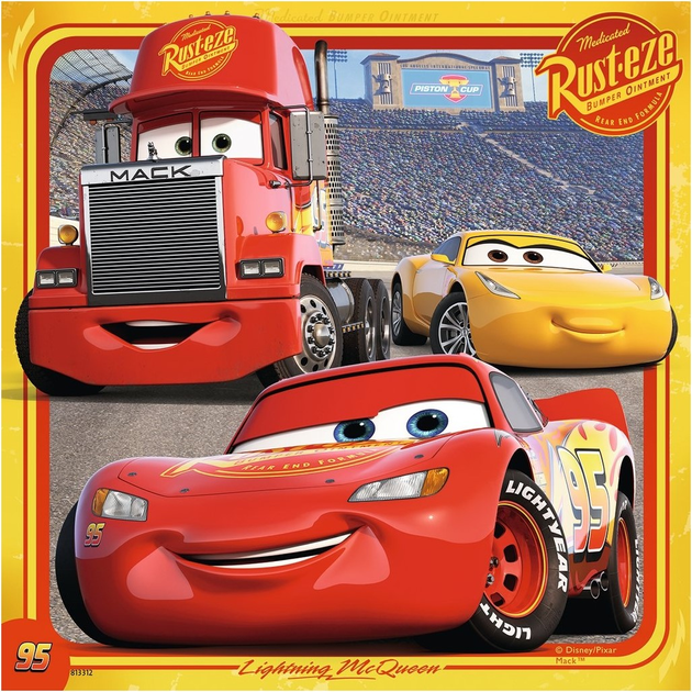 Класичний пазл Ravensburger Disney Cars Colourful Speedsters 70 x 50 см 100 елементів (4005556080151) - зображення 2