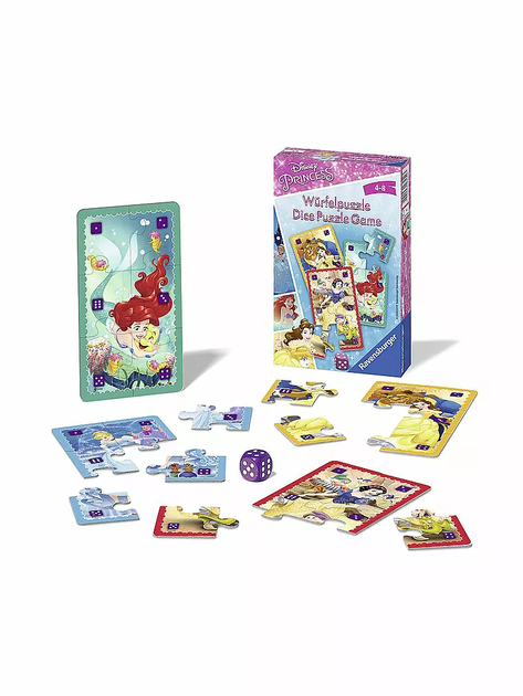 Puzzle klasyczne Ravensburger Disney Princess Cube Puzzle 12 x 12 x 12 cm 18 elementów (4005556234523) - obraz 2