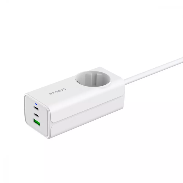 Сетевой фильтр Proove Power Strip PD-02 65W 2Type-C/1USB white - изображение 7