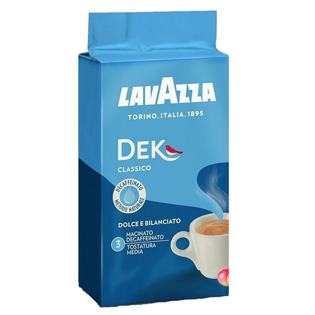 Купить Кофе молотый Dek Decaffeinato (без кофеина) 250 г – ROZETKA ...