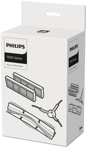 Сменный комплект для робота-пылесоса Philips серии 7000 (XV1473/00) - Фото 1 Сменный комплект для робота-пылесоса Philips серии 7000 (XV1473/00) - изображение 1