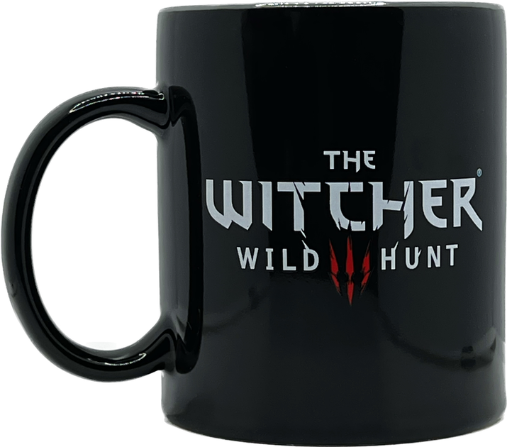 Kubek z serii The Witcher Signs heat reveal mug 480 ml (5908305243342) - obraz 2