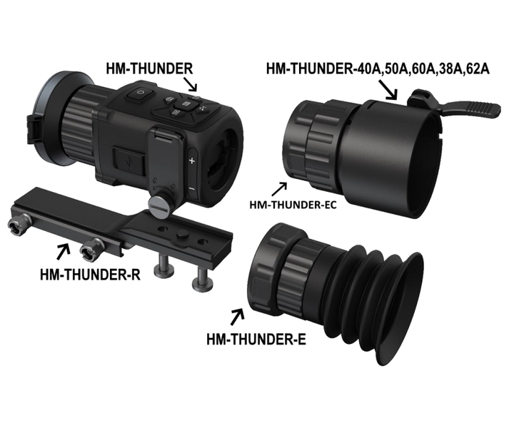 Адаптер для прицела Hikmicro HM-THUNDER-50A - Фото 3 Адаптер для прицела Hikmicro HM-THUNDER-50A - изображение 3