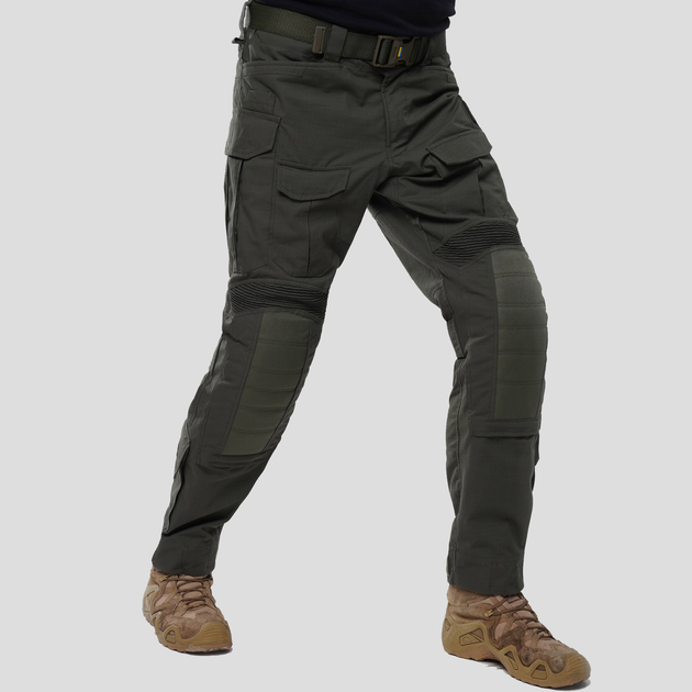Штурмові штани UATAC Gen 5.2 Olive (Олива) з наколінниками XL - зображення 1