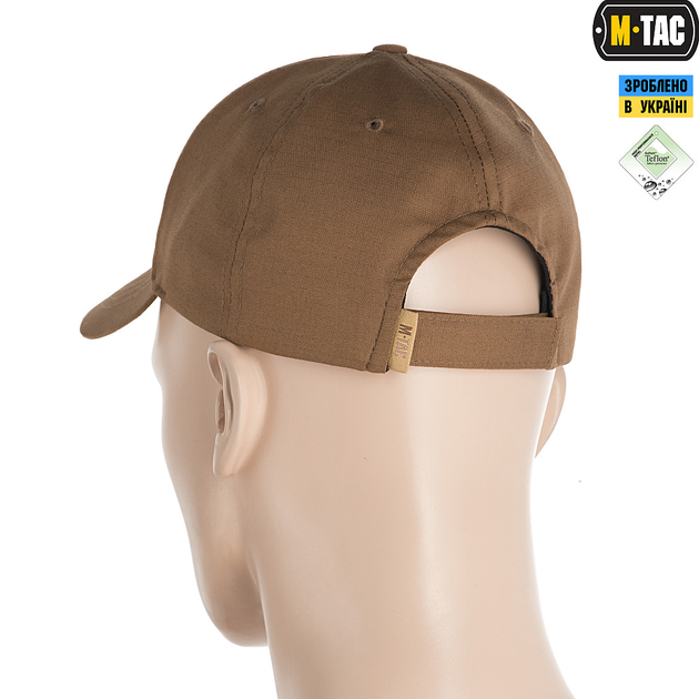 M-Tac бейсболка Elite Flex рип-стоп Coyote Brown L/XL - изображение 2