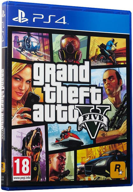 Гра Grand Theft Auto V Premium Edition PL для PS4 (5026555426879) - зображення 1