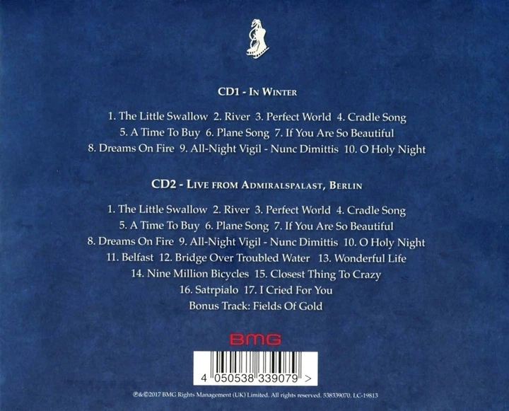 Компакт диски BMG Katie Melua Featuring Gori Women's Choir In Winter & Live From Admiralspalast, Berlin 2CD 4050538339079 - изображение 2