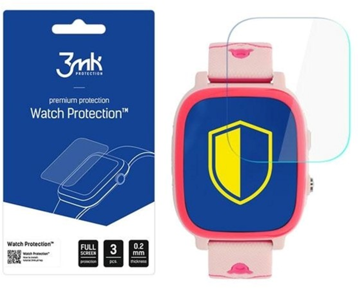Захисна плівка 3MK ARC Watch do Garett Kids Life Max 4G RT 3 шт. (5903108491259) - зображення 1