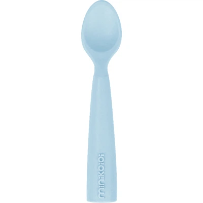 Набор детской посуды MinikOiOi Scooper Ложка силиконовая (Mineral Blue) (101140003) - Фото 1 Набор детской посуды MinikOiOi Scooper Ложка силиконовая (Mineral Blue) (101140003) - изображение 1