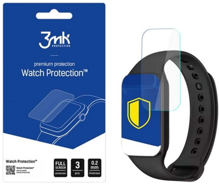 Folia ochronna 3MK ARC Watch do Redmi Smart Band 2 3 szt. (5903108518666) - obraz 1