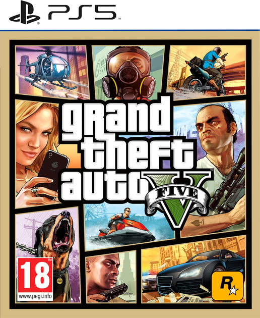 Гра Grand Theft Auto V для PS5 (5026555431972) - зображення 1