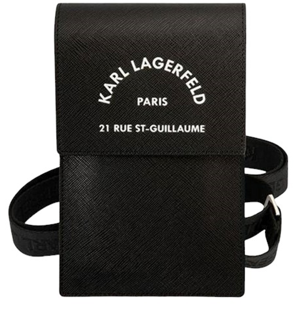 Чохол-сумка Karl Lagerfeld Embossed RSG Black (3666339051839) - зображення 1