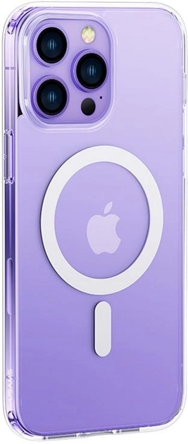 Etui Usams Ice Magnet do Apple iPhone 14 Plus Przezroczysty (6958444901527) - obraz 1