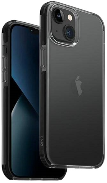 Панель Uniq Combat для Apple iPhone 14 Carbon black (8886463681312) - зображення 1