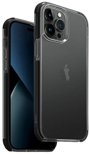 Панель Uniq Combat для Apple iPhone 14 Pro Carbon black (8886463681398) - зображення 1