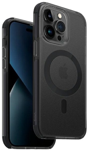 Панель Uniq Combat для Apple iPhone 14 Pro Charcoal (8886463681435) - зображення 1