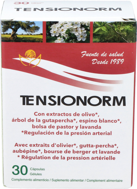Suplement diety Bioserum Tensionorm 30 kapsułek (8427268010749) - obraz 1