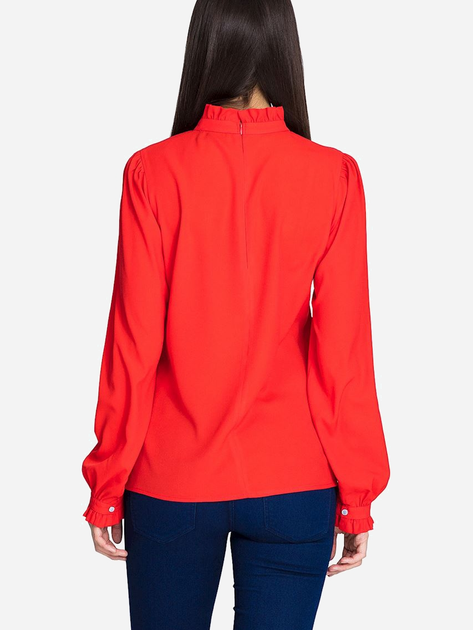 Блузка жіноча Figl M595 L Червона (5902194348515) - зображення 2