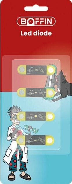 Akcesoria do zestawów elektronicznych Boffin Magnetic - zestaw diod LED (8594177461204) - obraz 1